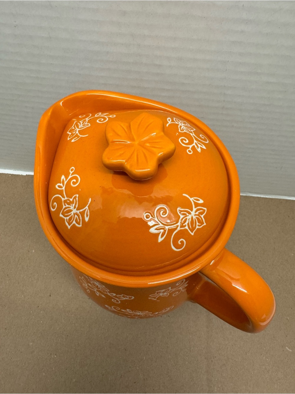 Temp-tations Floral Lace 2 Quart Lidded Pitcher - Picture 4 of 12